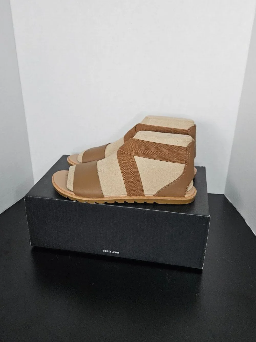 SOREL Ella II Sandals – Women’s Size 8 – Velvet Tan/Brown